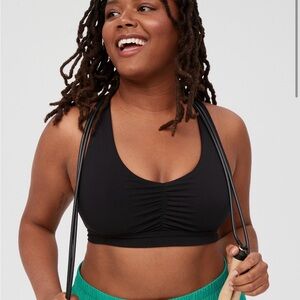 Aerie Offline | Sports Bra in Rust/Orange